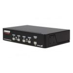 StarTech.com 4 Port StarView DVI USB with Audio KVM switch Black