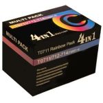 CTS Wholesale Comp Epson D78 4 Carts Range B C M Y T071540 also for T089540