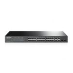 TP-LINK T1500-28PCT network switch Managed L2 Fast Ethernet (10/100) Black 1U Power over Ethernet (PoE)