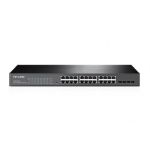 TP-LINK JetStream 24-Port Gigabit Smart Network Switch with 4 SFP Slots