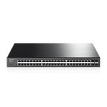 TP-LINK T1600G-52PS network switch Managed L2+ Gigabit Ethernet (10/100/1000) Black 1U Power over Ethernet (PoE)