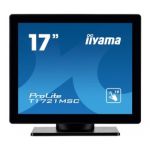 iiyama ProLite T1721MSC-B1 touch screen monitor 43.2 cm (17") 1280 x 1024 pixels Black Multi-touch Tabletop