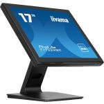 iiyama ProLite T1732MSC-B1SAG computer monitor 43.2 cm (17") 1280 x 1024 pixels Full HD LED Touchscreen Tabletop Black