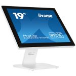 iiyama ProLite T1932MSC-W1SAG computer monitor 48.3 cm (19") 1280 x 1024 pixels Full HD LED Touchscreen Tabletop White