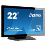 iiyama ProLite T2234MSC-B6X touch screen monitor 54.6 cm (21.5") 1920 x 1080 pixels Black Multi-touch