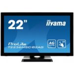 iiyama ProLite T2236MSC touch screen monitor 54.6 cm (21.5") 1920 x 1080 pixels Black Multi-touch