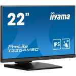 iiyama ProLite T2254MSC-B1AG computer monitor 54.6 cm (21.5") 1920 x 1080 pixels Full HD LED Touchsc