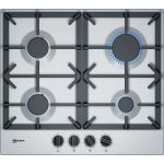 Neff T26DS49N0 hob Stainless steel Built-in 60 cm Gas 4 zone(s)