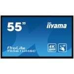 iiyama T5561UHSC-B1 signage display 139.7 cm (55") LED Full HD Touchscreen Interactive flat panel Black