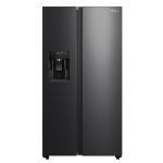 Tesla 569 Litre Side-By-Side American Fridge Freezer - Dark Inox