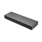 StarTech.com Thunderbolt 3 Dock - Dual 4K 60Hz Monitor TB3 Laptop Docking Station with DisplayPort, HDMI & 1080p VGA - 85W Power Delivery & Charging - 2x USB-A, Ethernet - Mac & Windows