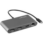StarTech.com Thunderbolt 3 Mini Dock - Portable Dual Monitor TB3 Docking Station with DisplayPort 4K