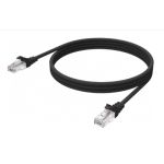 Vision TC-1MCAT6-BL networking cable Black 1 m Cat6 U/UTP (UTP)