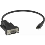 Vision TC-USBCSER/BL serial cable Black RS-232 USB-C