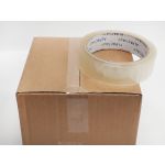 AP Pk 6 Clear BOPP Tape 25mm  66m  45mu TCP256645