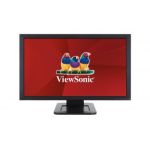 Viewsonic TD2421 touch screen monitor 61 cm (24") 1920 x 1080 pixels Black Dual-touch Multi-user