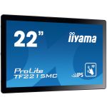 iiyama ProLite TF2215MC-B2 touch screen monitor 54.6 cm (21.5") 1920 x 1080 pixels Black Multi-touch Multi-user