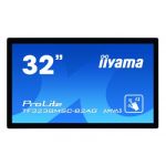 iiyama TF3238MSC-B2AG signage display 80 cm (31.5") LED Full HD Touchscreen Interactive flat panel Black