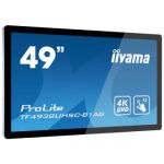 iiyama ProLite TF4938UHSC-B1AG 123.2 cm (48.5") LED 4K Ultra HD Touchscreen Interactive flat panel Black