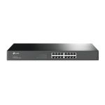 TP-LINK TL-SG1016 network switch Managed L2 Gigabit Ethernet (10/100/1000) Black