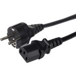 Maplin TPP15 power cable Black 1.7 m IEC C13