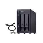 QNAP TR-002 6TB 2x3TB Seagate IronWolf 2 Bay DAS Desktop