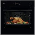 AEG 7000 Series SteamCrisp Electric Single Oven - Black