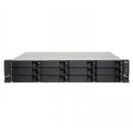 QNAP TS-1263XU-RP Ethernet LAN Rack (2U) Black NAS