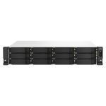 QNAP TS-1264U-RP - NAS-Server - 12 Schächte - Rack - einbaufähig - SATA 6Gb/s - RAID RAID 0, 1, 5, 6
