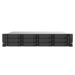 QNAP TS-1273AU-RP-8G V1500B Ethernet LAN Rack (2U) Black, Grey NAS