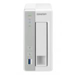 QNAP TS-131P NAS/storage server Ethernet LAN Tower Grey,White