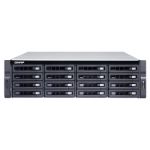 QNAP TS-1683XU-RP-E2124-16G/288TB TE NAS Rack (3U) Ethernet LAN Black