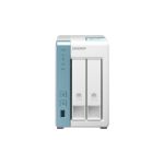 QNAP TS-231K NAS Tower Ethernet LAN Turquoise, White Alpine AL-214