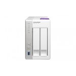 QNAP TS-231P NAS/storage server Ethernet LAN Desktop Grey,White