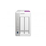 QNAP 231p2 1 GB Powerful and Affordable 4 Bay Network 4TB WD Red Ethernet LAN Tower White NAS