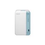 QNAP TS-251D NAS Tower Ethernet LAN Blue, White J4005