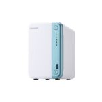 QNAP TS-251D NAS Tower Ethernet LAN Blue, White J4005