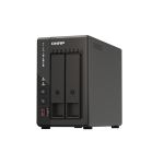 QNAP TS-253E NAS Tower IntelÂ® CeleronÂ® J6412 8 GB 4 TB QNAP QTS Black