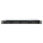 QNAP TS-451DeU J4025 Ethernet LAN Rack (1U) Aluminium, Black NAS