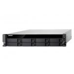 QNAP TS-853BU-RP J3455 Ethernet LAN Rack (2U) Black NAS
