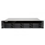QNAP TS-863XU-4G/112TB-EXOS NAS/storage server Ethernet LAN Rack (2U) Black