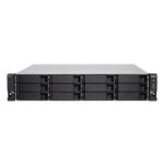 QNAP TS-h1277XU-RP-3700X-32G 72TB 12x6TB Seagate Exos 12 Bay NAS Rackmount Ethernet LAN Rack (2U) Bl