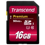 Transcend SD Card SDXC/SDHC Class 10 UHS-I 16GB