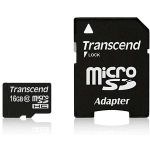 Transcend microSDXC/SDHC Class 10 UHS-I 16GB with Adapter