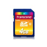 Transcend TS4GSDHC10 memory card 4 GB SDHC Class 10