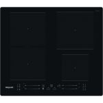 Hotpoint TS 5760F NE Black Built-in 59 cm Zone induction hob 4 zone(s)
