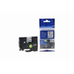 CTS Wholesale Comp Brother P Touch TZe-121 (YT-121) Labelling Tape Cassette Black on Clear also for TZ-121