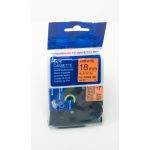 CTS Wholesale Comp Brother P-Touch TZe-B41 Labelling Tape Cassette Black on Fluorescent Orange also for TZ-B41