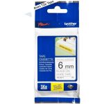 Brother TZE-S211 DirectLabel black on white extra strong Laminat 6mm x 8m for Brother P-Touch TZ 3.5-18mm/6-12mm/6-18mm/6-24mm/6-36mm