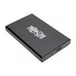 Tripp Lite USB 3.0 SuperSpeed External 2.5 in. SATA Hard Drive Enclosure with Built-In Cable and UASP Support